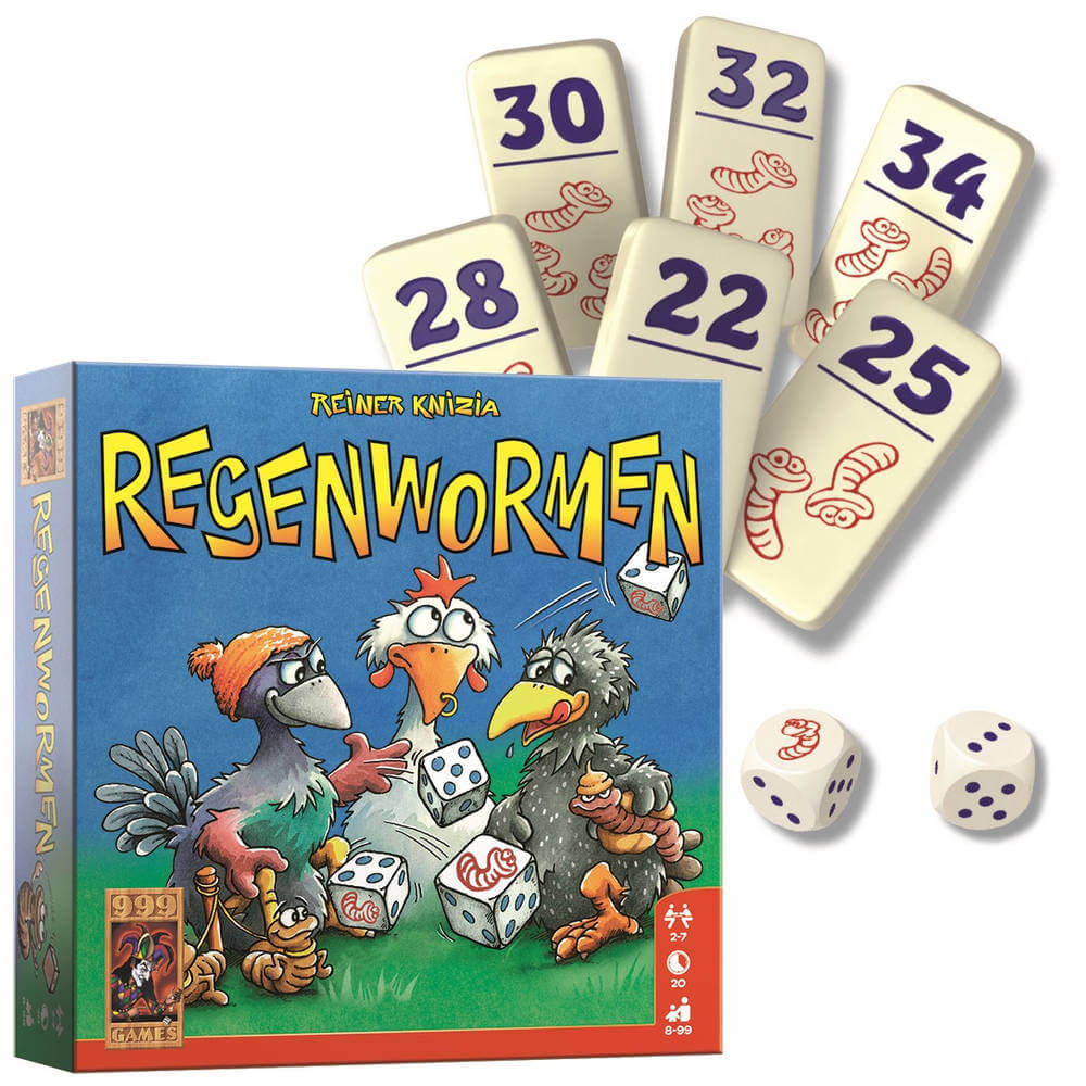 regenwormen spel